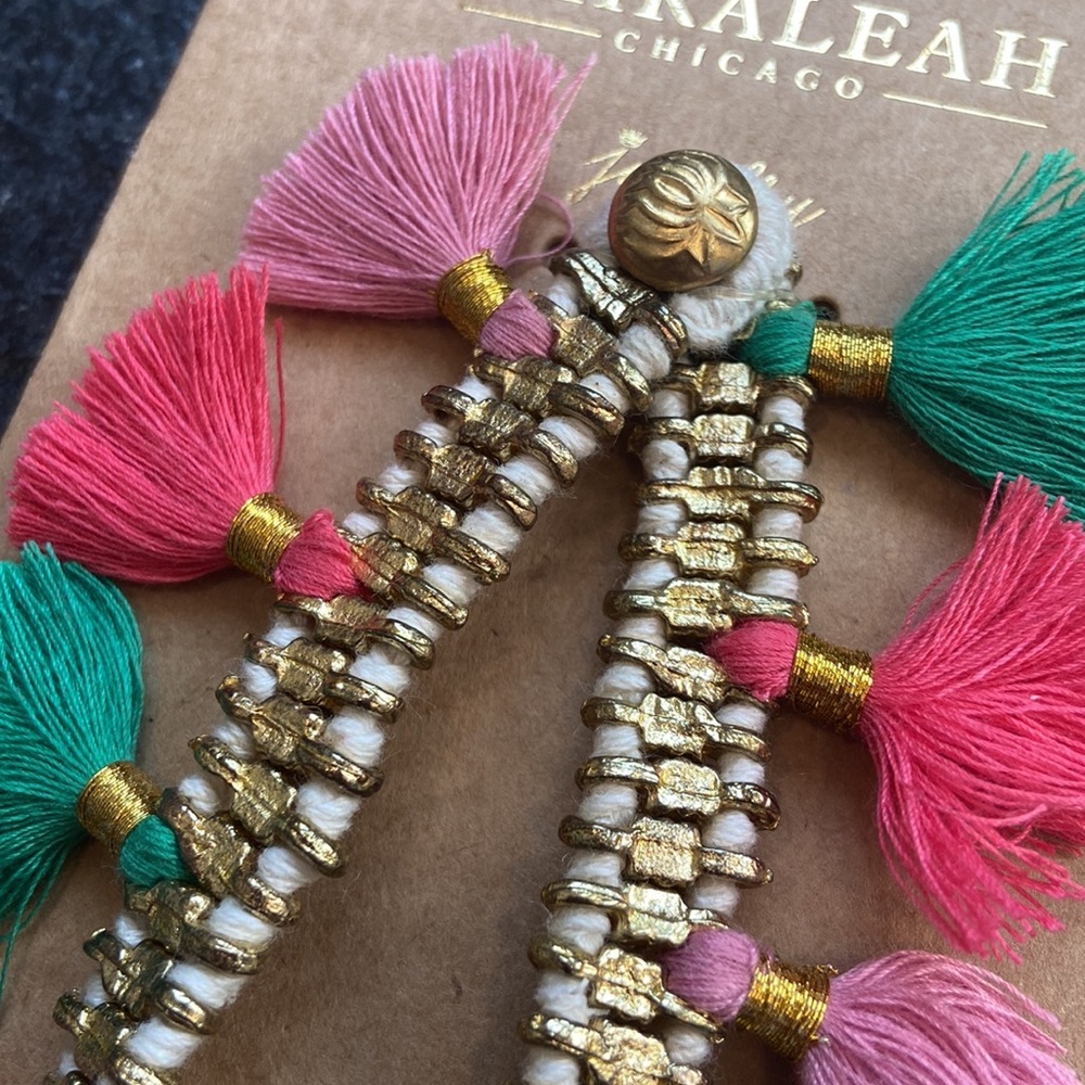 Shiraleah Felicity Multi NWT tassel bracelet boho colorful - Picture 2 of 3